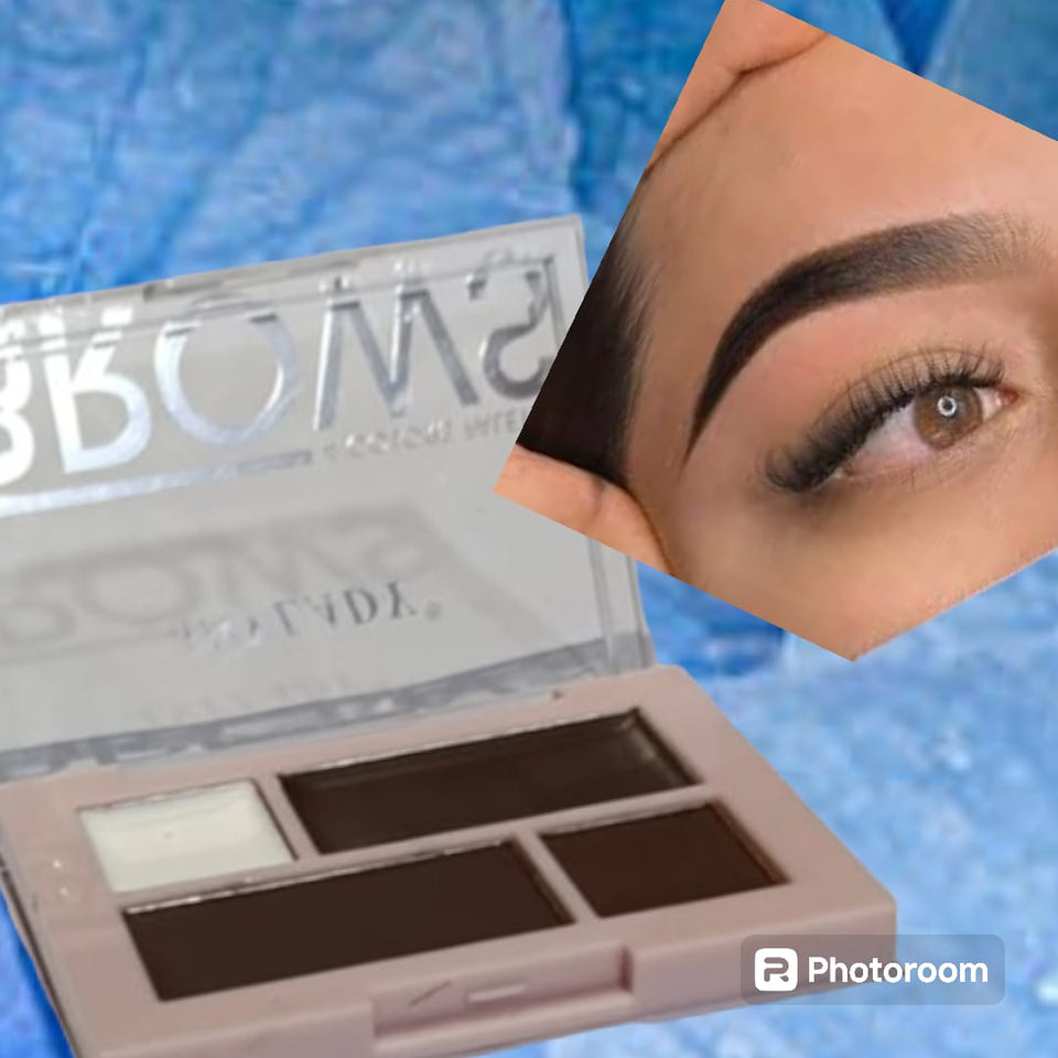 COMBO BELLEZA Depilador de Eléctrico Recargable mas Sombras de Cejas